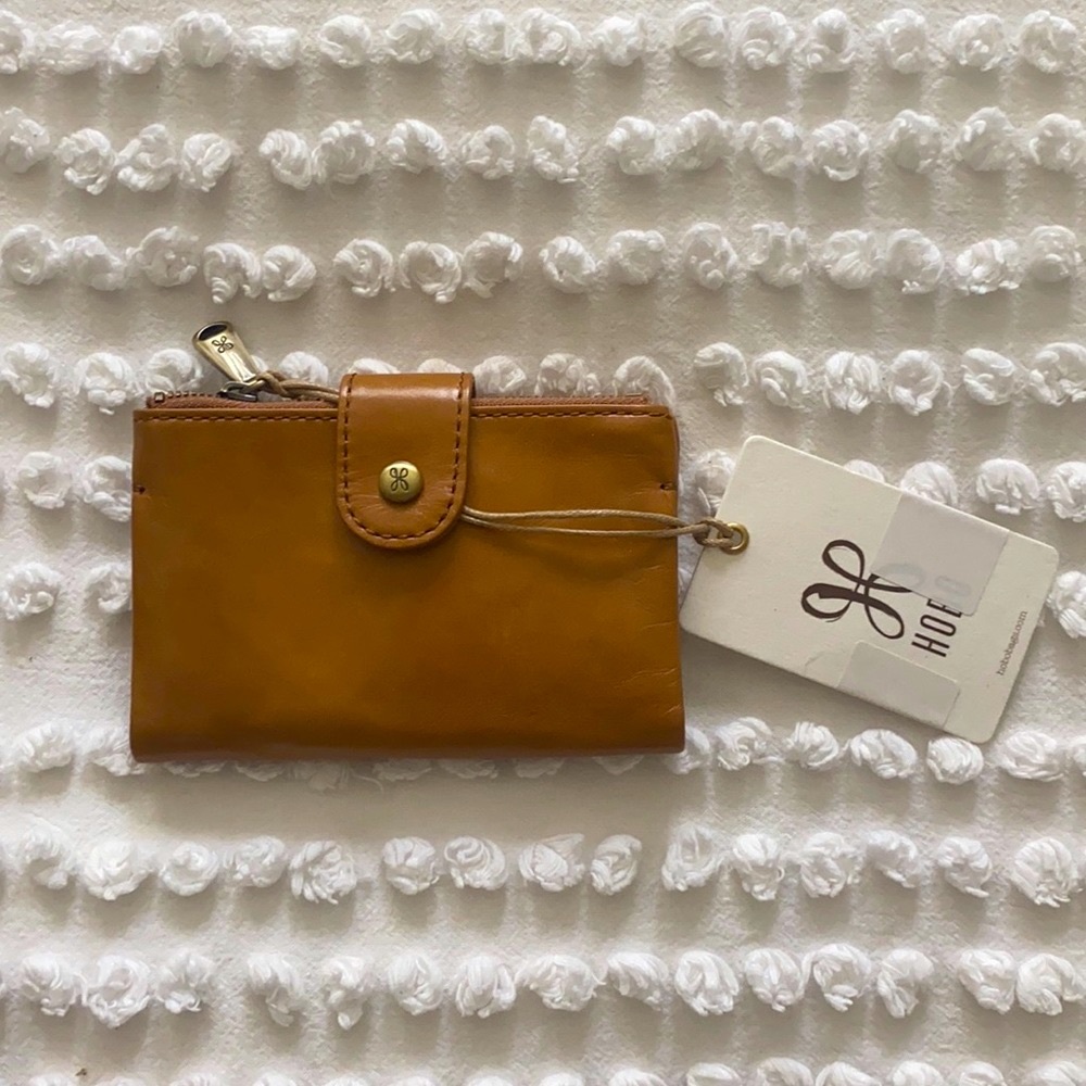 NOT SOLD— Honey Leather Wallet